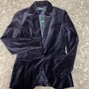 Ralph Lauren velvet blazer